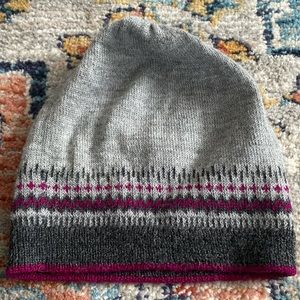 Classic alpaca 100% baby alpaca knit beanie